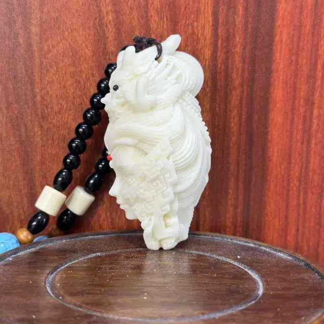 爵倾 花木兰好运来 象牙果 挂件 男女同款情侣款