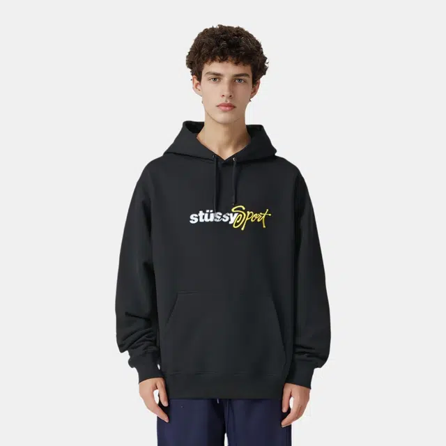 Stussy Sport Embroidered Hoodie
