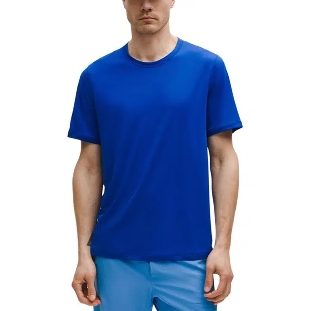 lululemon Mile Maker Run Crew No-Stink Zinc T