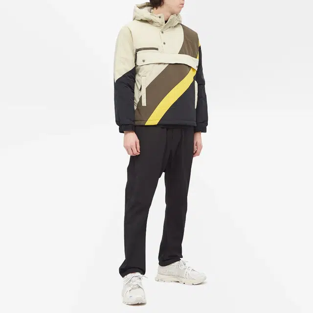 李宁 撞色拼接设计加厚连帽套头夹克外套 男款 多色