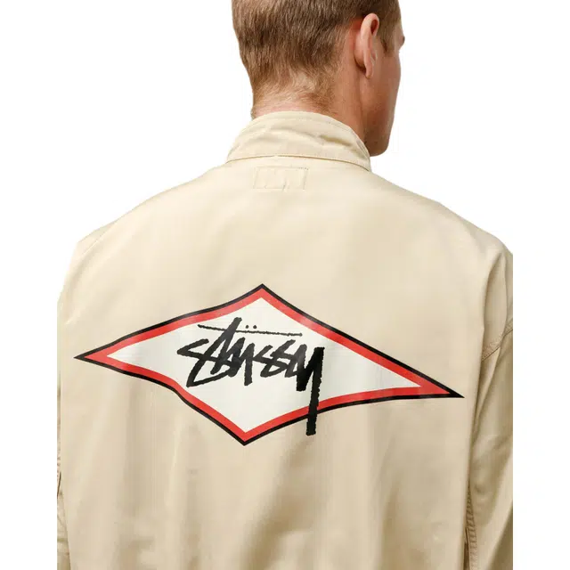 Stussy SS25 SURF TEAM HARRINGTON JACKET