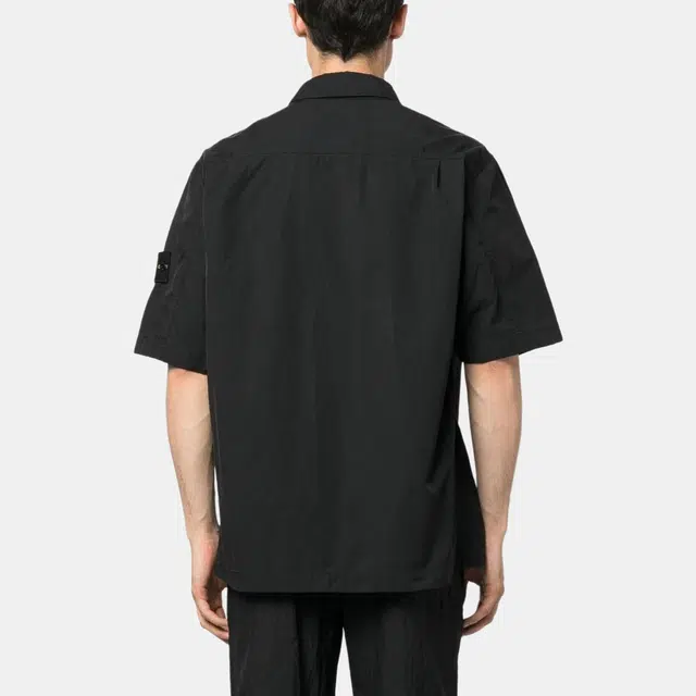Stone Island SS23 Black Short Sleeve Shirt