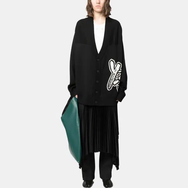 Y-3 FW22 Logo Cardigan