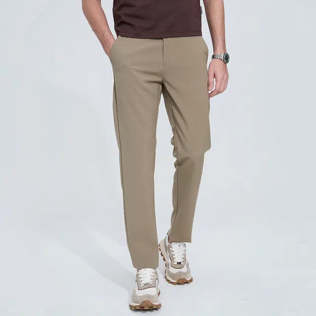 与狼共舞 时尚百搭商务都市同人日常通勤休闲裤 男款