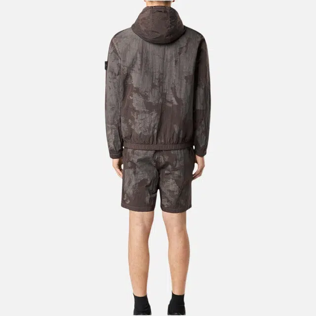 Stone Island Camo Hooded Jacket