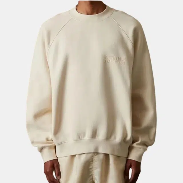 Fear of God Essentials FW22 Crewneck Egg Shell