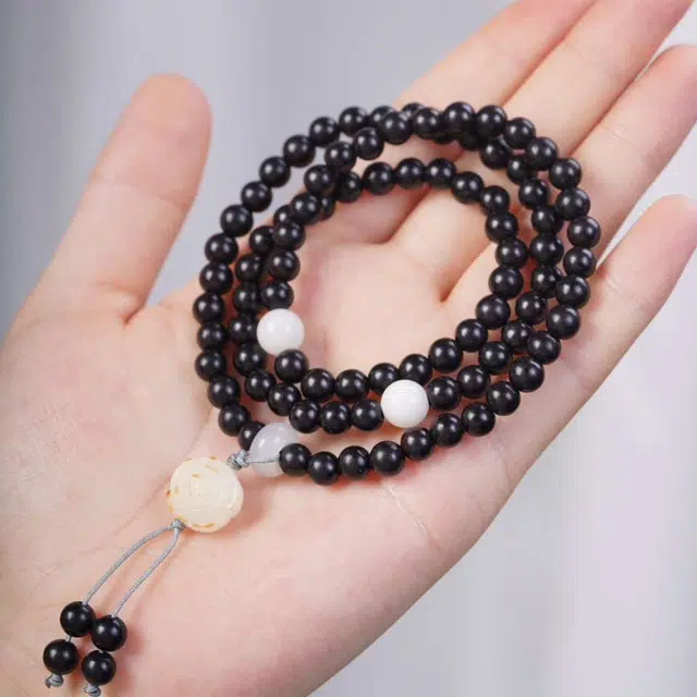 爵倾 国朝 黑檀 木作手链 男女同款情侣款