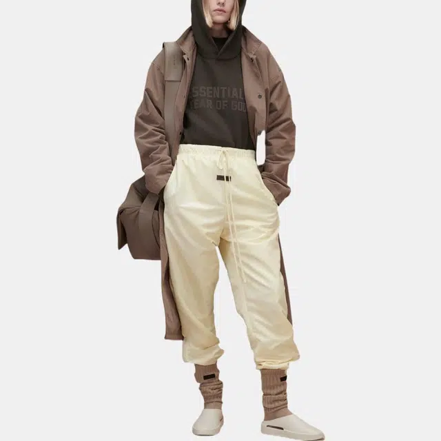 Fear of God Essentials Hoodie Wood