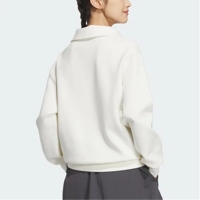 adidas Lounge FW24 HALF-ZIP SWEATSHIRT HOODIE