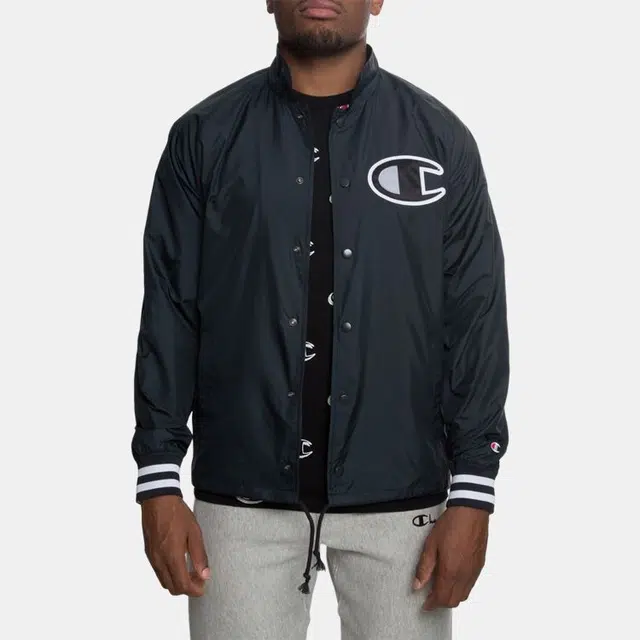 Champion Big C Coach Jacket Black