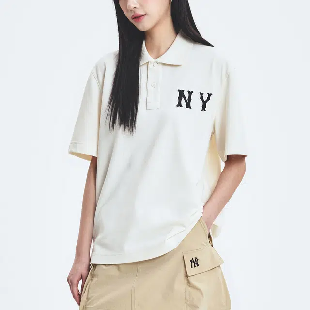 MLB overfit Coopers Logo Polo