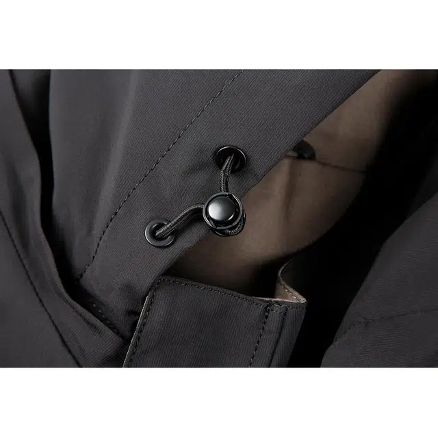 才子 男装可拆卸连帽保暖防风耐磨夹克 男款