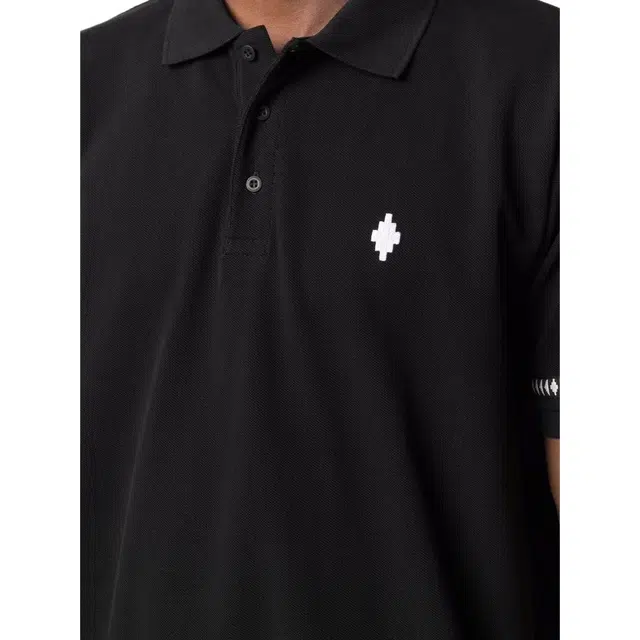 Marcelo Burlon SS21 Black Polo
