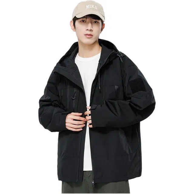 法文箱子 春秋山系户外运动防风防水外套百搭设计潮流休闲夹克 男款