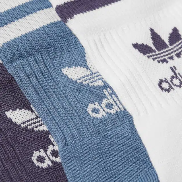 adidas originals MID CUT CREW SOCKS 3 PAIRS 3