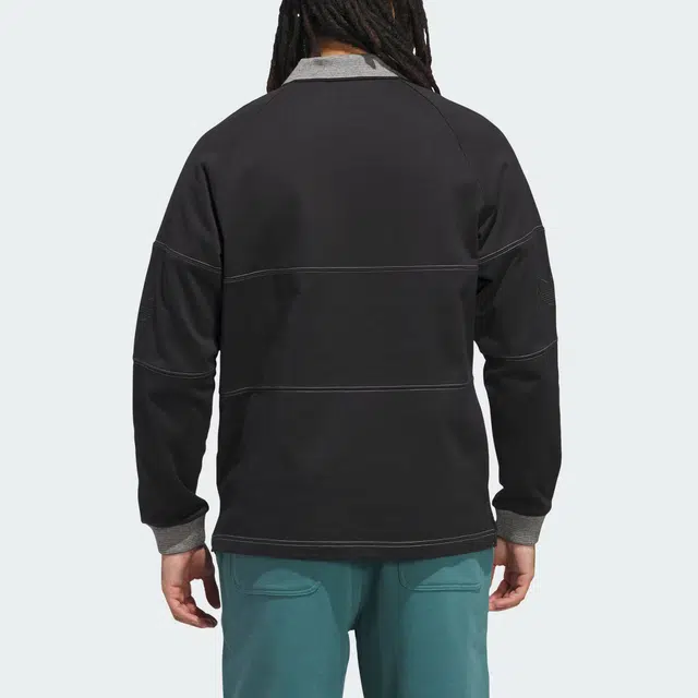 adidas originals Shmoofoil FW25 RUGBY SHIRT logoPolo