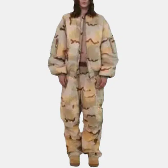 FARFROMWHAT FW24 Camo Cotton Jacket