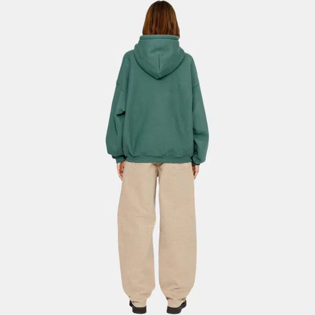 Stussy FW24 Satin Patch Oversized Hoodie