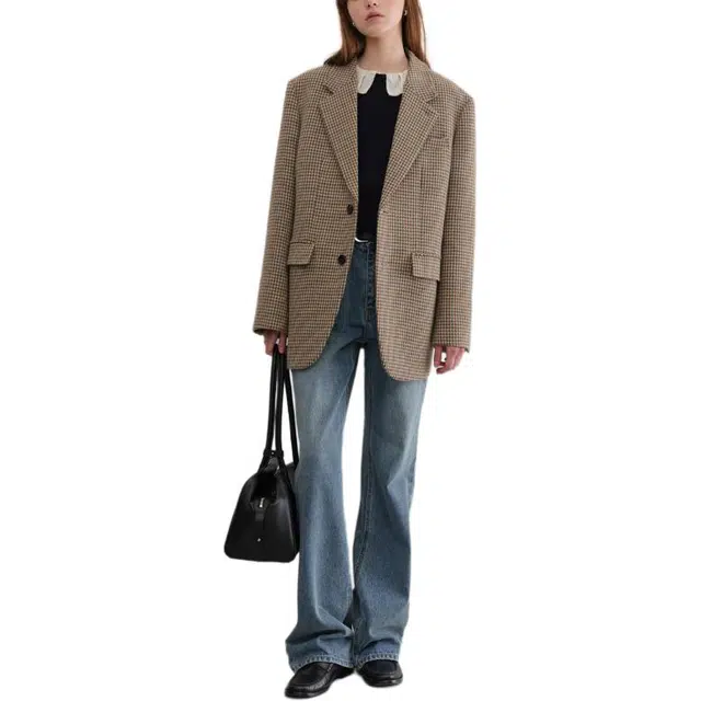 Dunst RELAXED FLARE JEANS CLASSIC BLUE