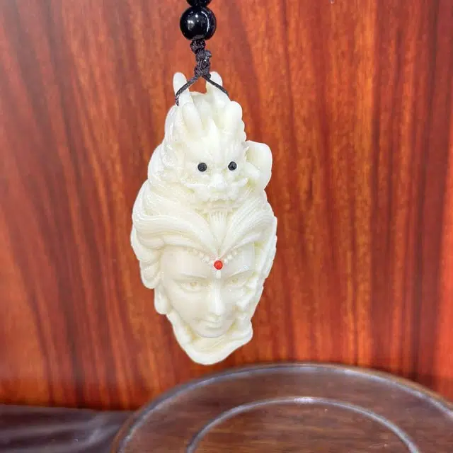 爵倾 花木兰好运来 象牙果 挂件 男女同款情侣款