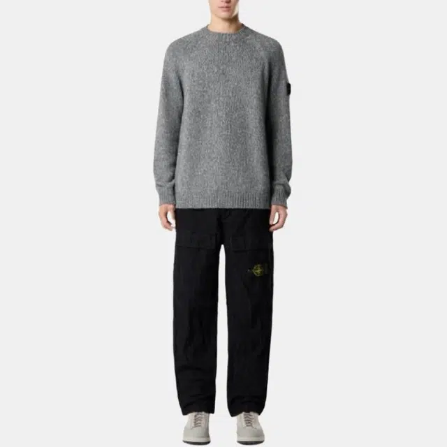 Stone Island Long Sleeve Crew Neck Sweater