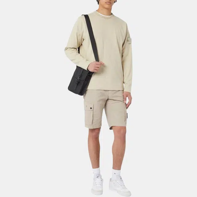 Stone Island Ghost Pieces Khaki Sweatshirt