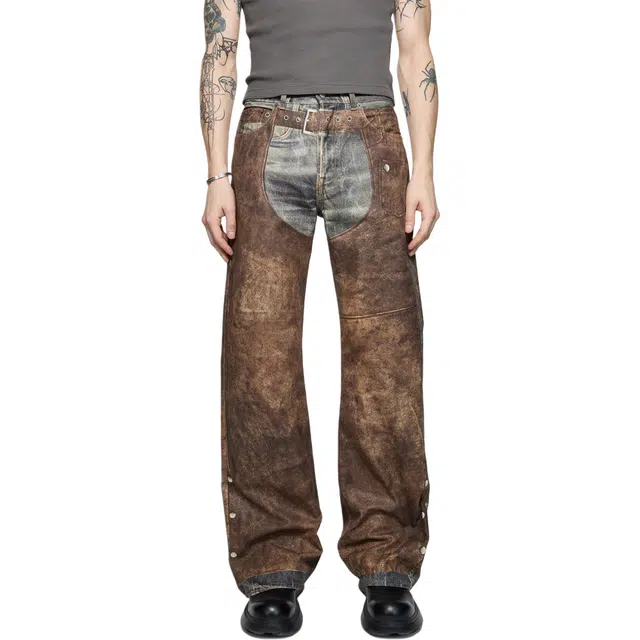 Acne Studios FW25 dirty 3D