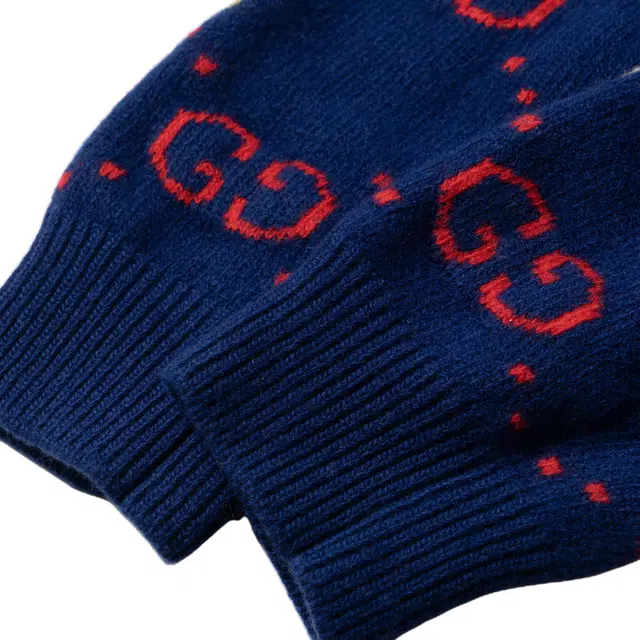 GUCCI x Freya Hartas FW21 Sweater Blue