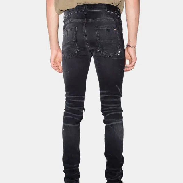 AMIRI SS22 Distressed Jeans Black