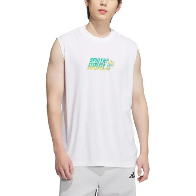 adidas BASKETBALL SS25 CLIMACOOL GRAPHIC TANK TOP
