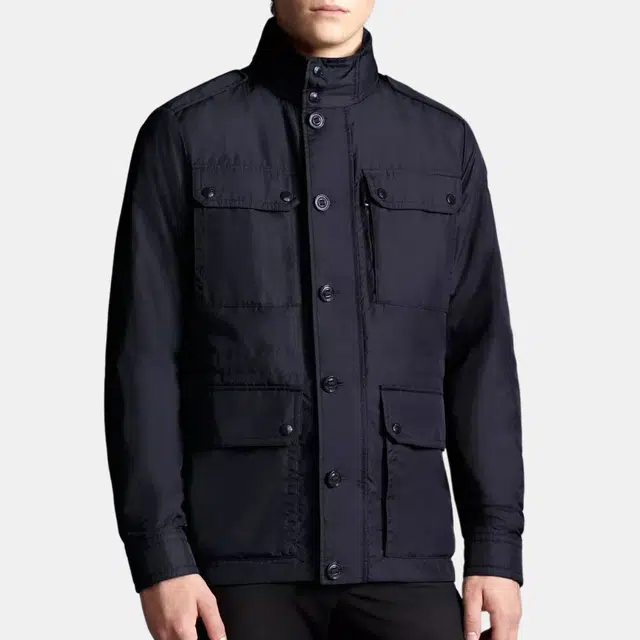 Moncler Lez Rain Jacket Navy