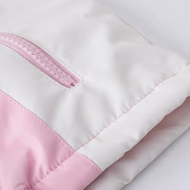 玛米玛卡棉衣 时尚舒适连帽保暖加厚 粉色 中小童