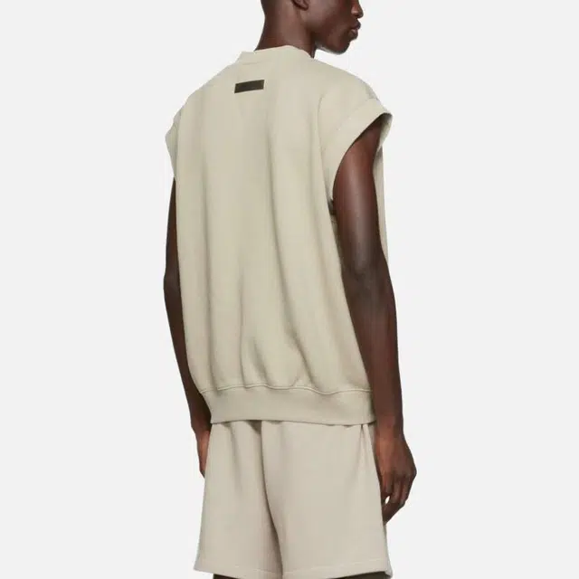 Fear of God Essentials V Neck Vest Smoke
