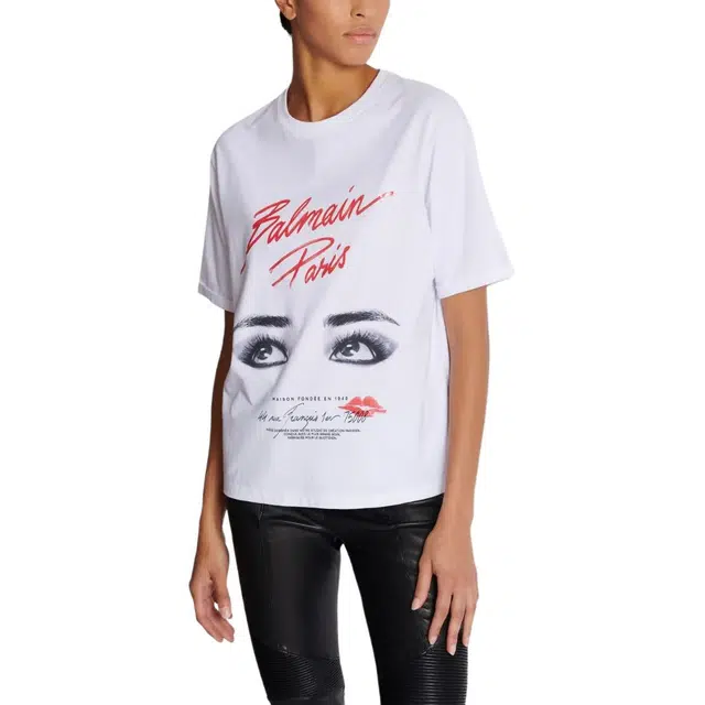 BALMAIN Eyes SS25 T