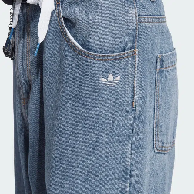 adidas originals FW24 SKT DENIM PANT logo