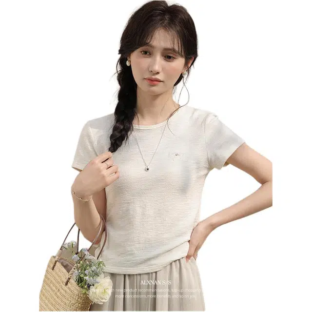 鹿向南 气质宽松百搭舒适长裤休闲裤 女款