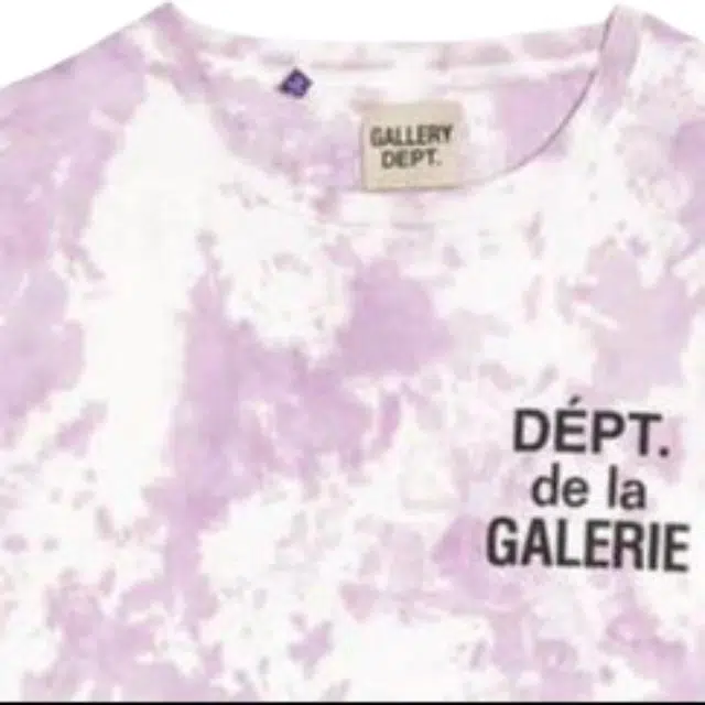 Gallery Dept. Purple Crewneck T-Shirt