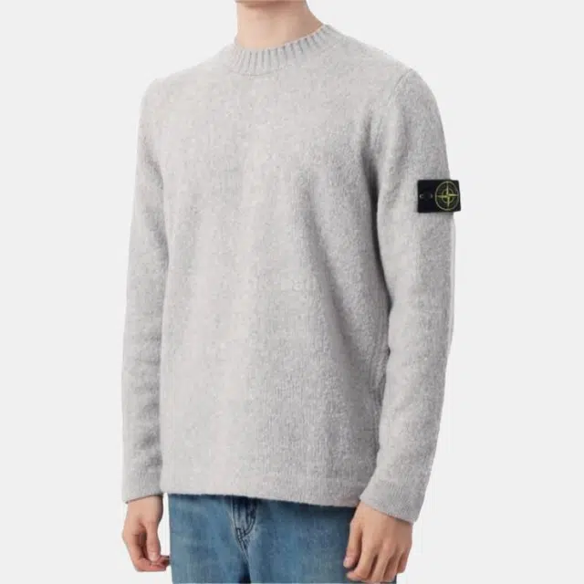 Stone Island Ribbed Crewneck Sweater