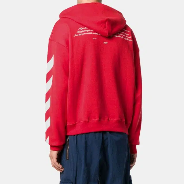 OFF-WHITE Hoodie Red