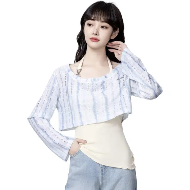 木清清 舒适休闲百搭吊带 女款 蓝色