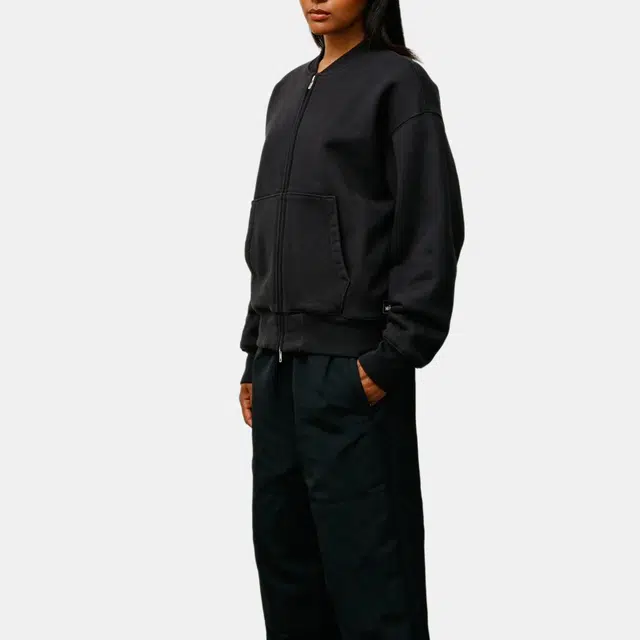 Stussy FW25 FW25 THERMAL LINED FLEECE ZIP logo