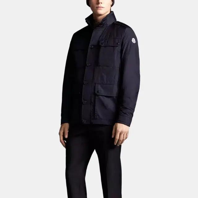 Moncler Lez Rain Jacket Navy