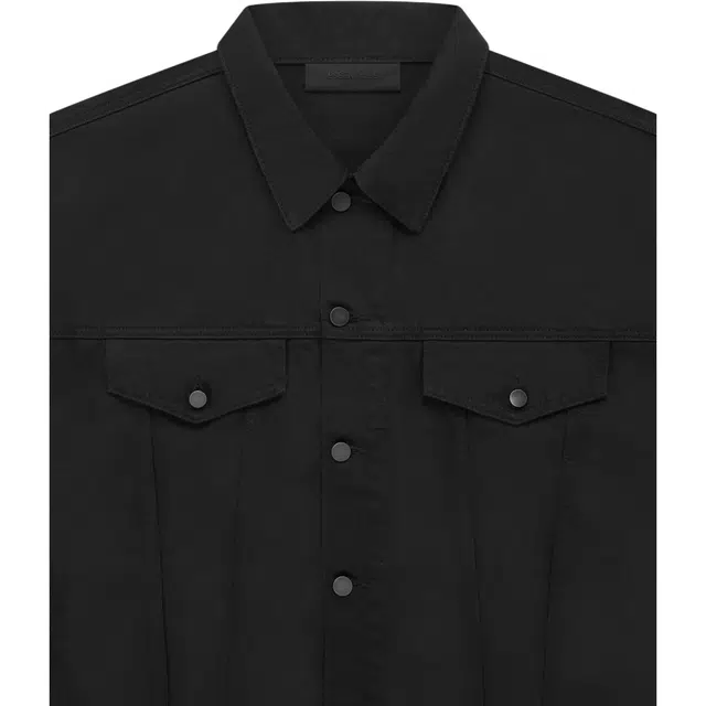 Fear of God Essentials Denim Jacket Jet Black