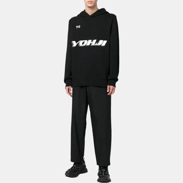 Y-3 Hoodie Black