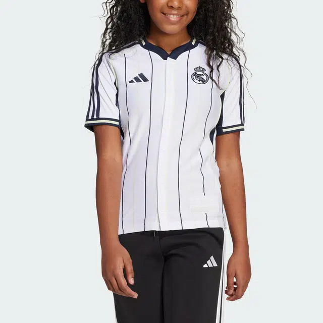 adidas Real Madrid SS25 US PACK SHIRT logo