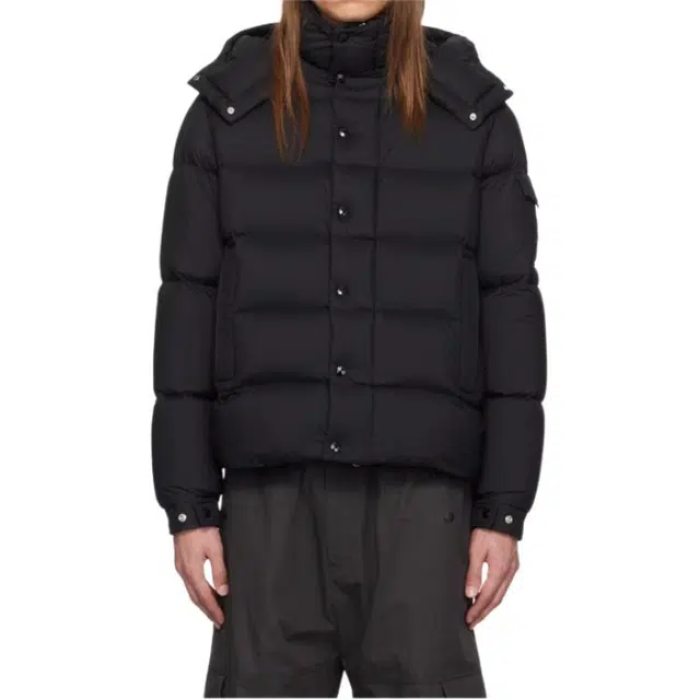 Moncler Moncler Maya 70 Hooded Short Down Jacket