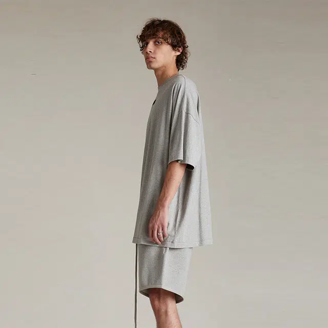 Fear of God Essentials SS24 Crewneck T-Shirt T Dark Heather Oatmeal