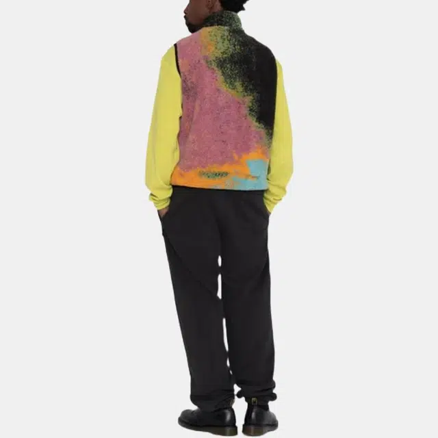Stussy FW22 Fleece Vest Purple