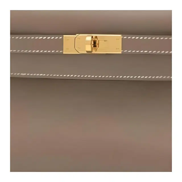HERMES Mini Kelly Swift 18 Etoupe