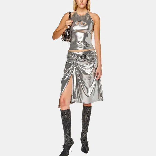 Diesel Oval-D Silver